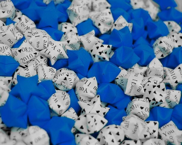 200 Custom Origami Lucky Stars