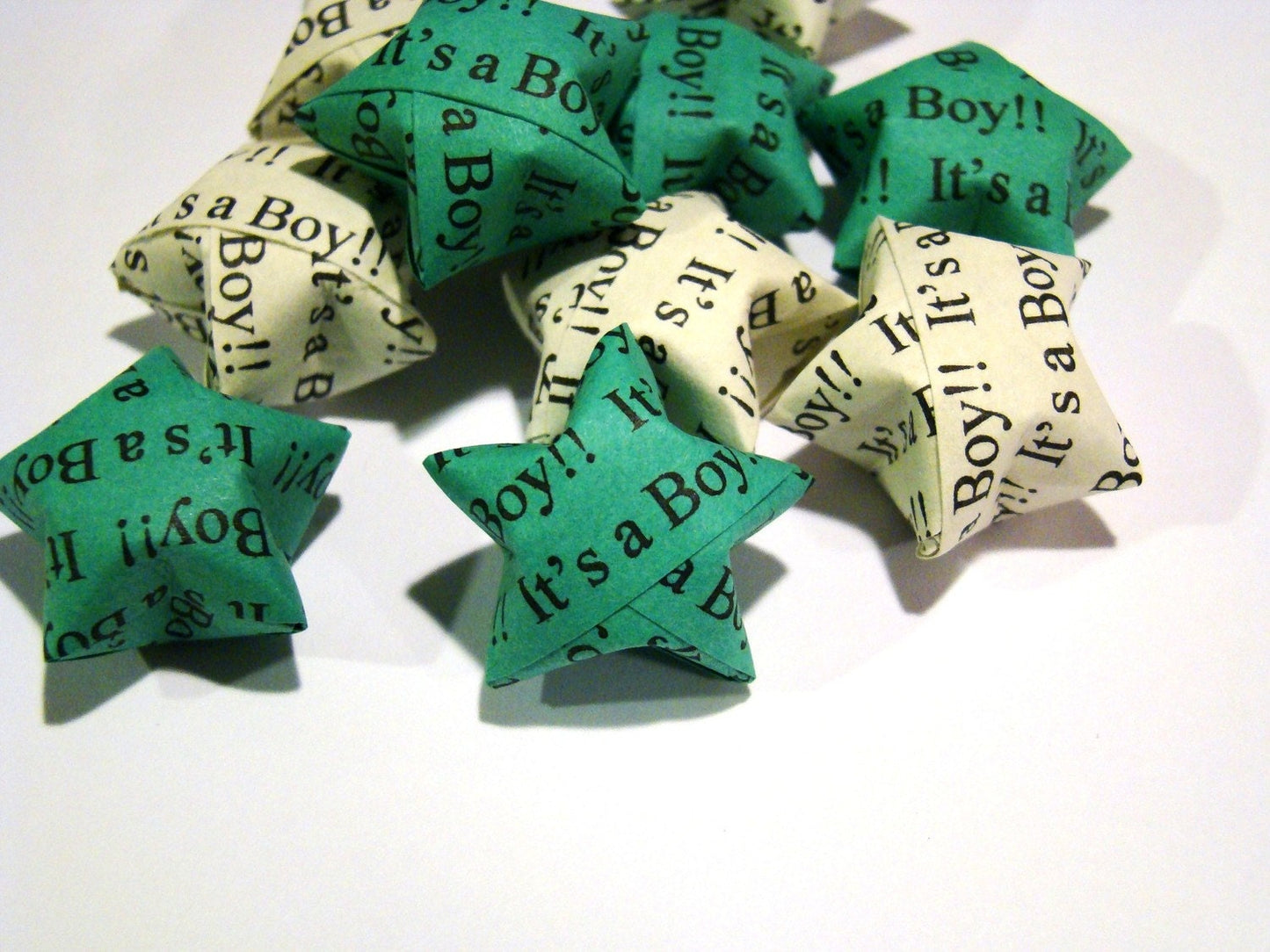 100 Origami Lucky Stars – It’s a Boy