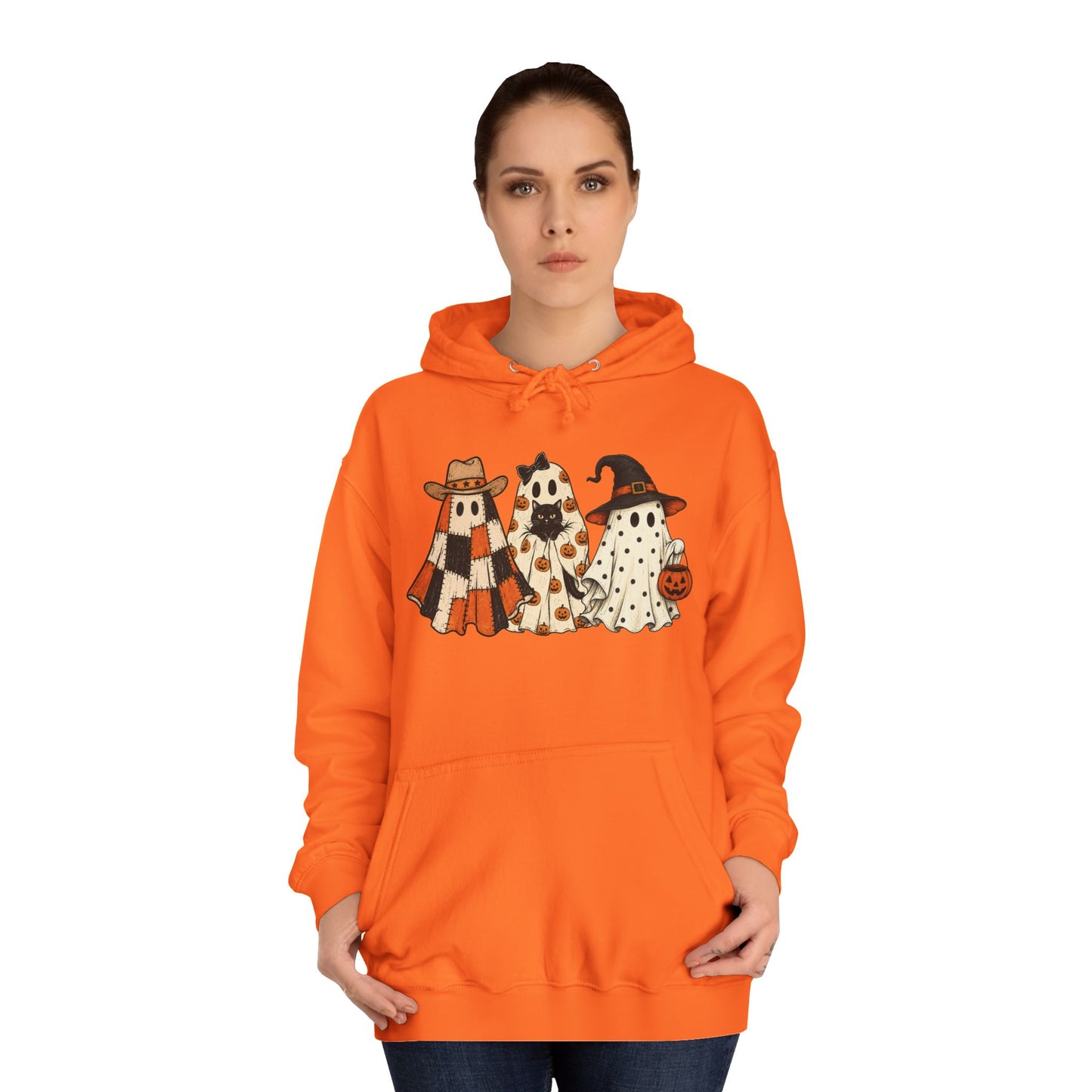 Halloween Ghost Friends Hoodie — Cute Spooky Ghosts Hoodie