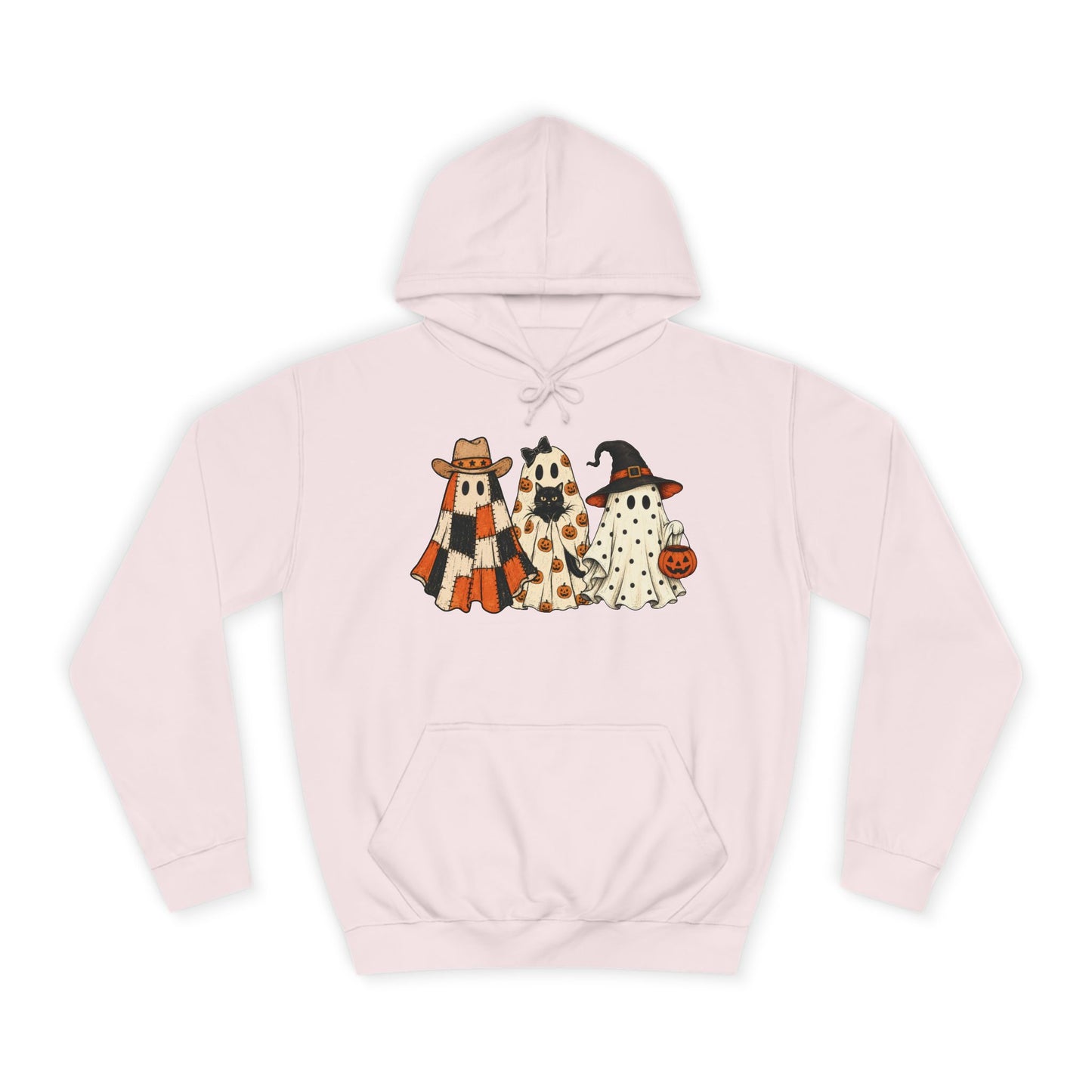 Halloween Ghost Friends Hoodie — Cute Spooky Ghosts Hoodie