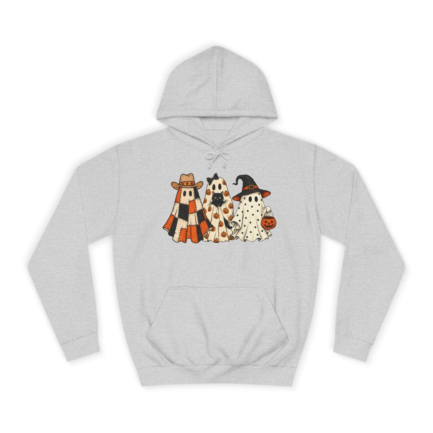 Halloween Ghost Friends Hoodie — Cute Spooky Ghosts Hoodie