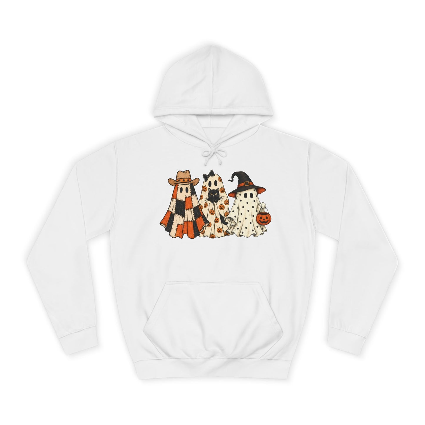 Halloween Ghost Friends Hoodie — Cute Spooky Ghosts Hoodie