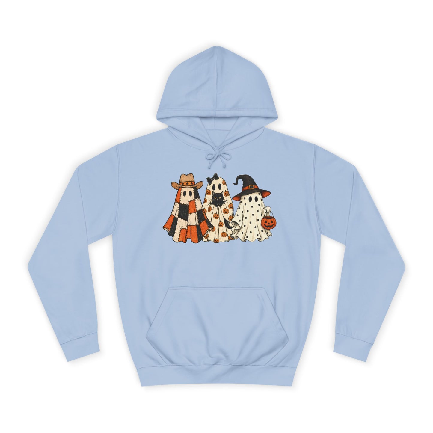Halloween Ghost Friends Hoodie — Cute Spooky Ghosts Hoodie