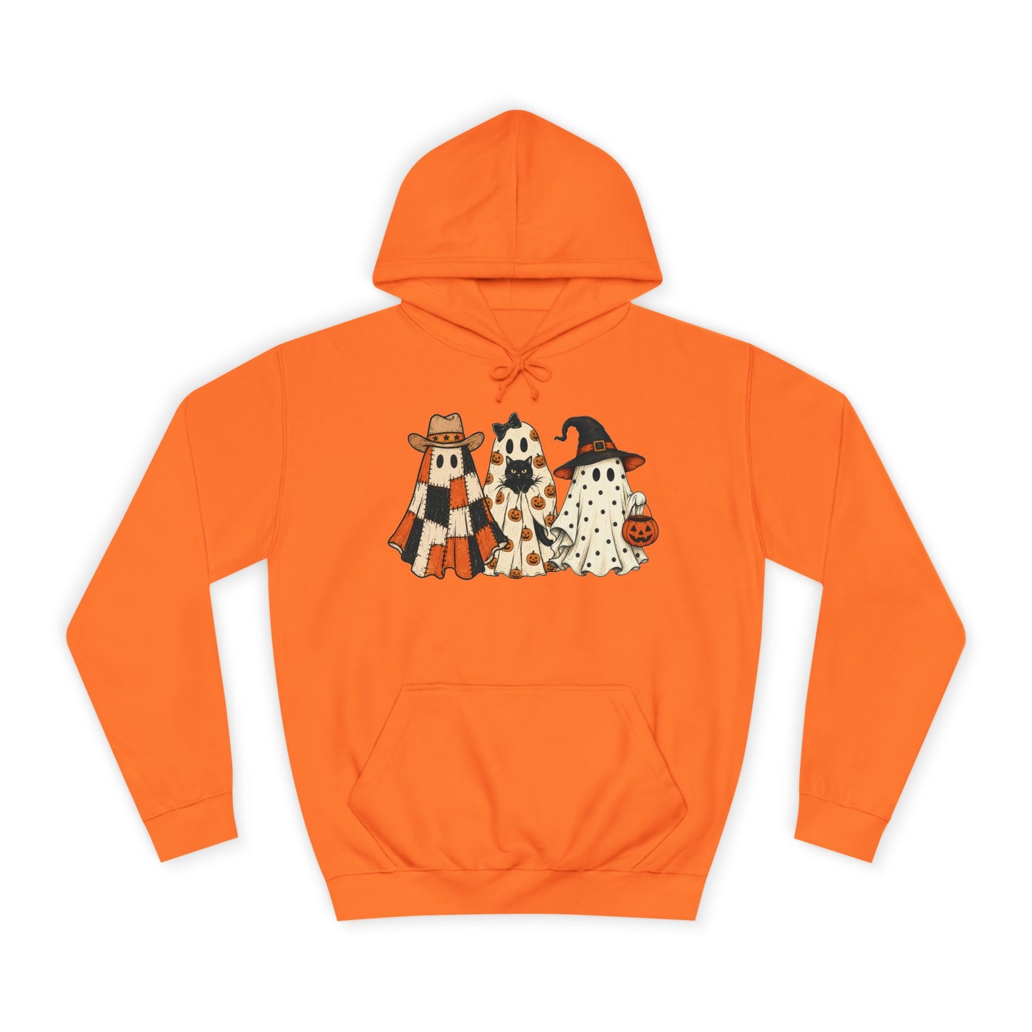 Halloween Ghost Friends Hoodie — Cute Spooky Ghosts Hoodie