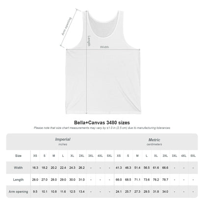 Halloween Beach Tank Top — "Just Waiting for Halloween" Skeleton Surfing Tank